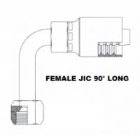 3/8 X 3/8 Female JIC 90 Long